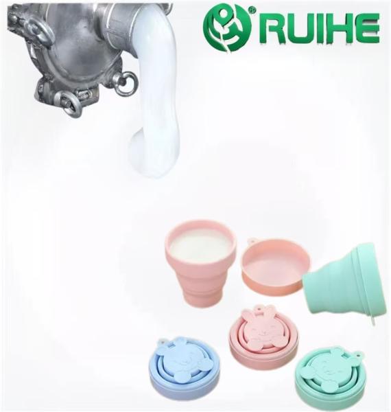 Food Grade Non toxic Liquid Silicone Rubber With Temperature Resistance -60\u2103~200\u2103