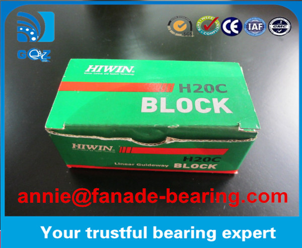 HGH20CAC HIWIN Линейный шаровой подшипник HIWIN Руководство Длина 1 мм 4000 Линейные рулевые колеса Для станков с ЧПУ