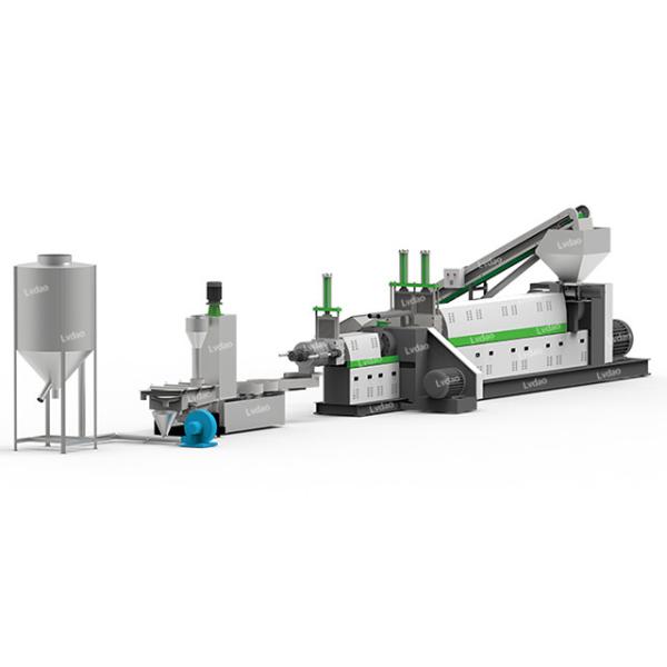 Hard Scrap Waste Recycling Machine Plastic Recycling Plant Machinery ISO9001