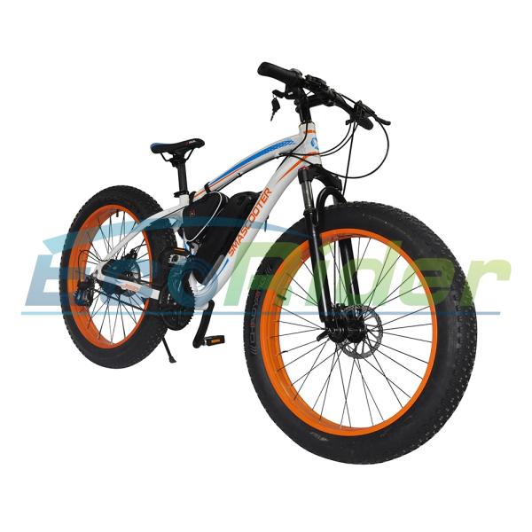 26 Inch Tires 2 Wheel Electric Bike Outdoor Off Road Dirt Electric Snowmobile Bikes High Speed