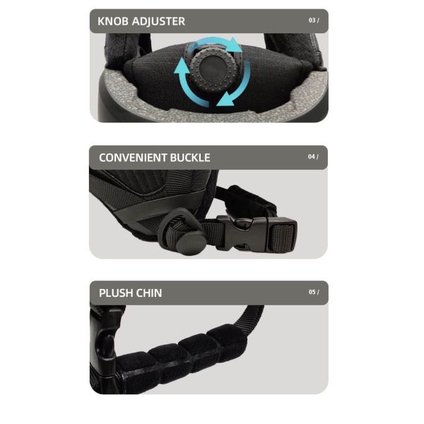 Adjustable Adult Winter Sports Helmet Featuring Head Protection Snowboard Skiing Safety Goggles Visor CE Certified