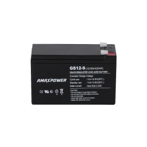 0.45A 12V 9Ah VRLA Lead Acid Battery Ups Solar Battery Energy Storge 2.5kg