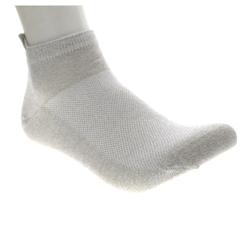Hot Selling Silver Fiber Socks Short Comfortable with Anti-Static Anti-Bacteria Earthing Grounding Features Safety Product