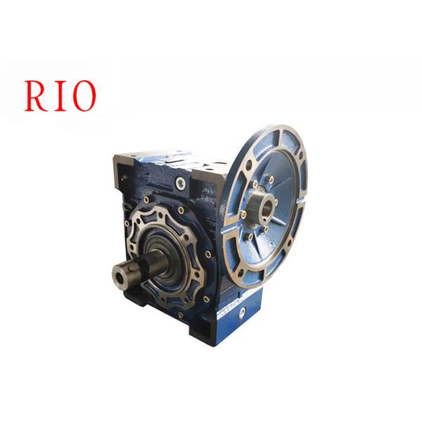 Rv130 Nmrv Worm Gearbox With Cast Iron Shell Material High Radiating Efficiency