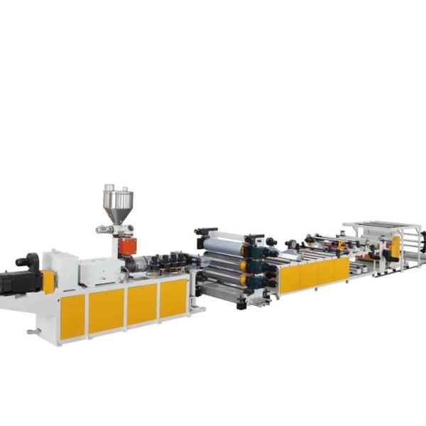PVC Transparenct Soft and Rigid Sheet Extrusion Line