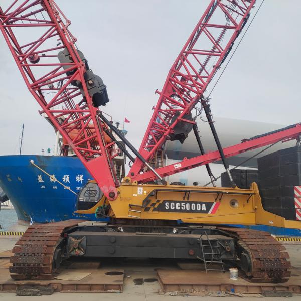 400T Crawler Mounted Mobile Crane ACC4000A Crawler Crane 400 Ton