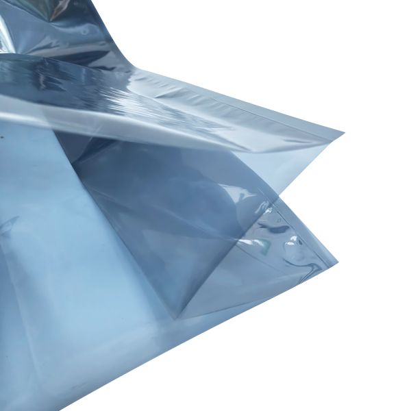 Silver Visible Anti Static Bag Shielded Organ Bag Good Anti Static Resistance Value