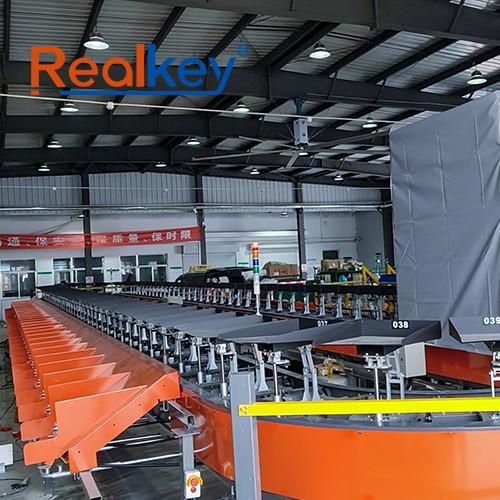 High Accuracy Automated Sorting Machines Parcel Sortation Systems High Speed