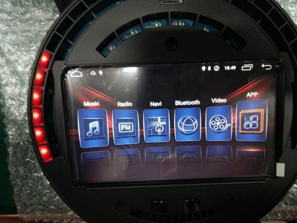 Ouchuangbo car audio gps stereo for 2007-2010 mini cooper R55 clubman android 7.1 OS 2GB RAM