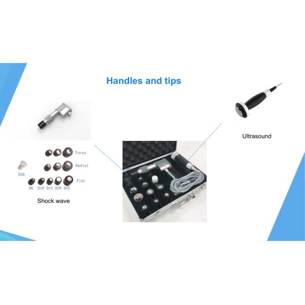 Машина терапией ударной волны стимулятора мышцы EMS медицинская портативная