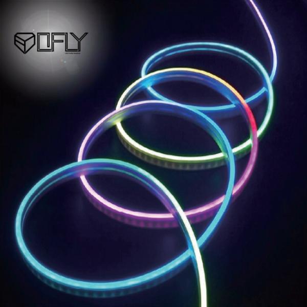 O tubo de néon do silicone para a luz de tira do diodo emissor de luz com Opal Milky Cleasr Cover Recessed montou