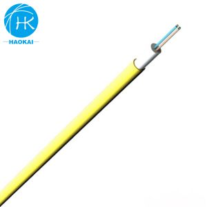 Cable de fibra de aire soplado de núcleo múltiple Cable de microfibra óptica de baja fricción