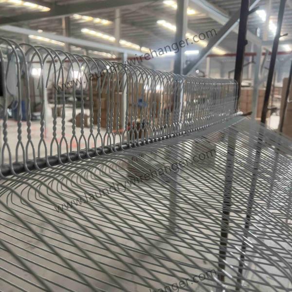 Gross Weight 10.5kgs Per Box Wired Cloth Hanger Heavy Duty Wire Clothes Hangers Designed for Garment Hanging and Storage