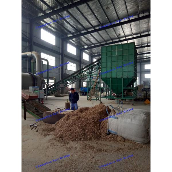 High Temperature Flue Gas Rotary Kiln Drum Dryer Blast Furnace Slag