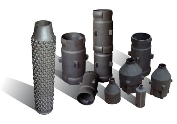 Produit en céramique recristallisé de Sisic d'industrie d'échangeur de chaleur