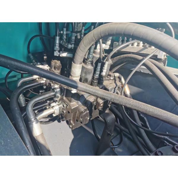 SK350LC-8 Excavadora Kobelco usada para la construcción de carreteras