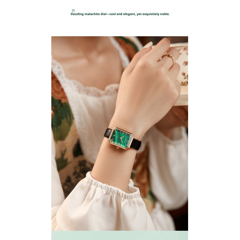 Square Mother Of Pearl Dial Ladies Quartz Watch Mesh Milanese Metal Strap 4 Colors Minimal Luxury Women Dress Wrist Watch Gift