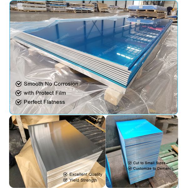 SGS Certified Alloy 5005 5052 5754 5083 6061 6063 T6 Aluminium Plate Sheets Metal Used in  and Automotive Manufacturing