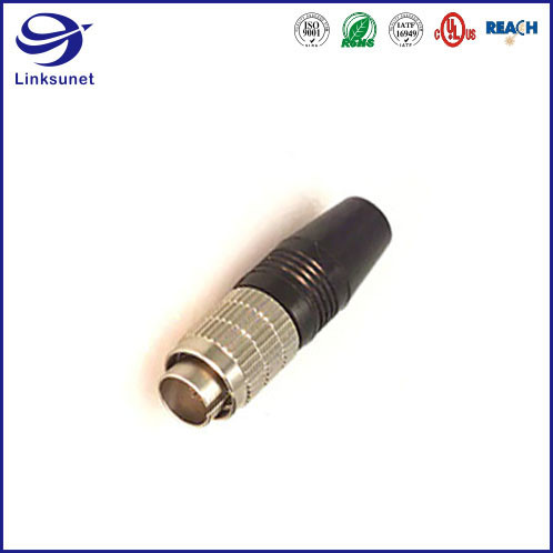Кабельные фишки HR25 12pin паяют соединитель для промышленной проводки провода камеры