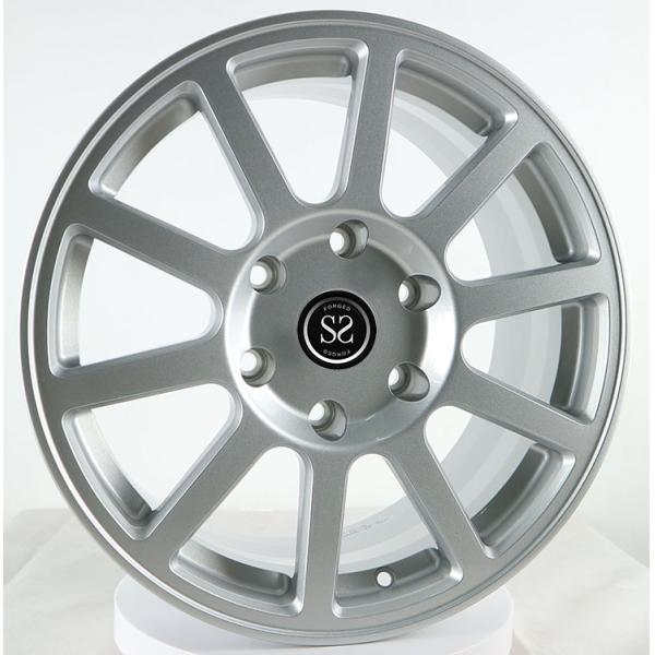 20x10   ET-11/6x139.7/106.1 Silver forged rims for FJ Cruiser