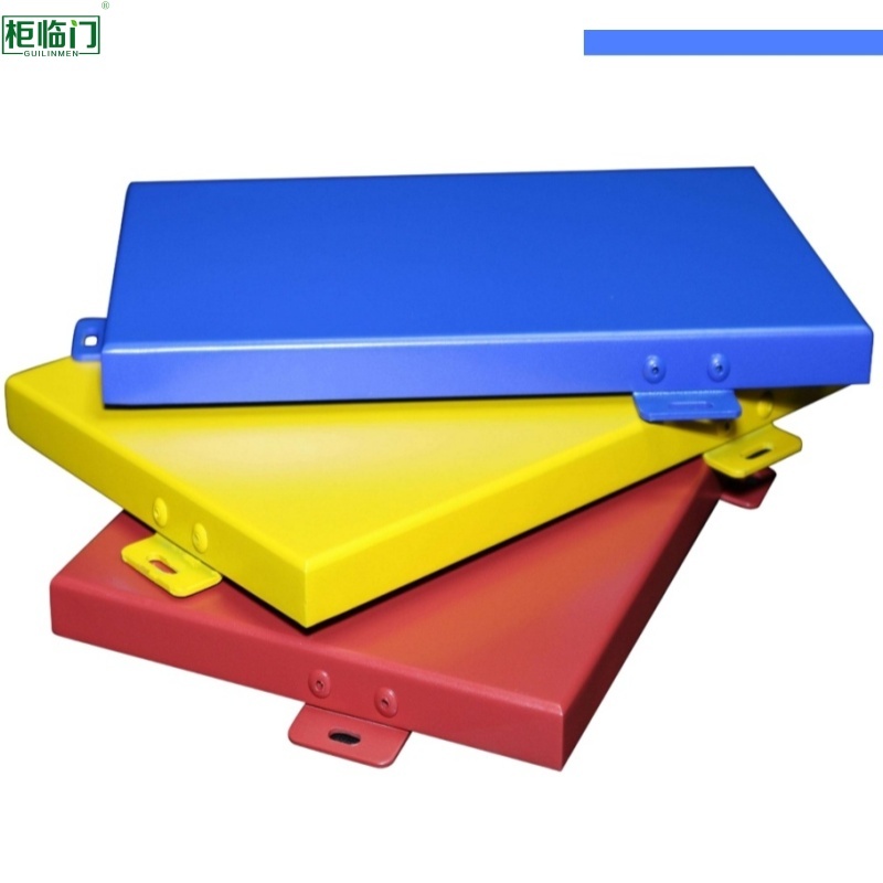 Durable PVDF Aluminum Sheet Panels For Building Curtain Walls