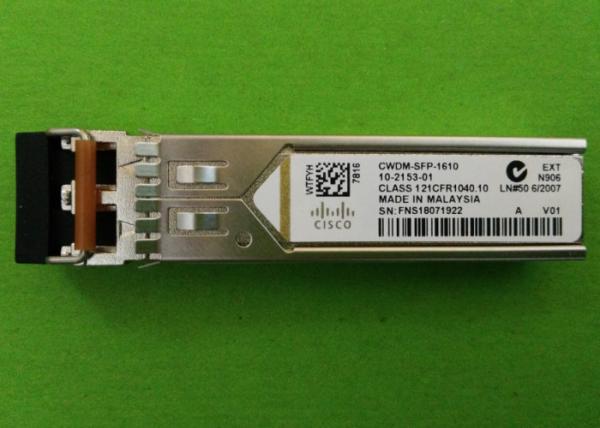 CWDM-SFP-1610 SFP Module Single Mode 80KM 1.25Gb/s 3.3V Double LC Interface