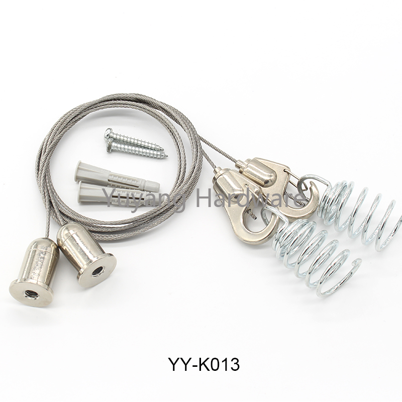Hot Sales Picture Hook Kit OEM Picture Hanging Cable Hooks Led Suspension Kit