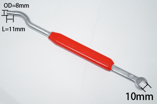 13mm Opening  GTO 52 Spare Parts , Rapid Spanner / Wrench Top Grade