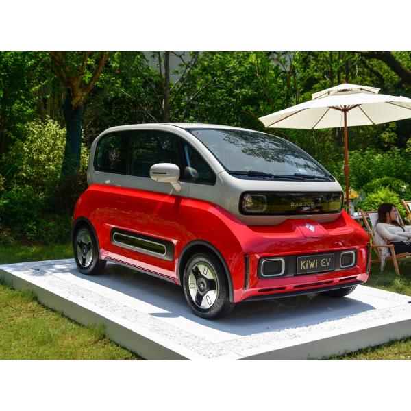 Batería de litio 2023 Baojun Adulto Mini Coche Eléctrico Conveniente Y Recargable Mini Cuatro Ruedas Vehículo de Dos Puertas