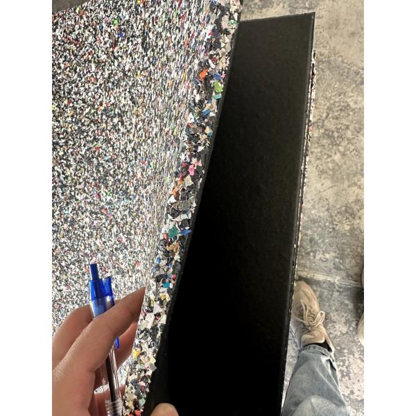 NR Gym Rubber Flooring 10-50mm 1m*1m 50cm*50cm for Commercial Gym Customizable Thickness Options