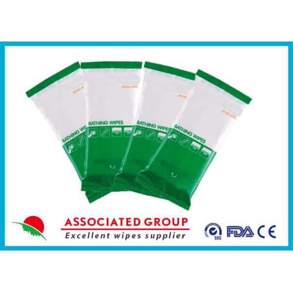 Купать взрослое влажное обтирает Biodegradable одежду мытья для заботы Incontinence