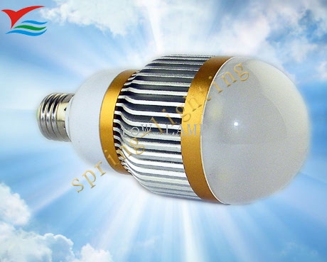 High brightness AC85 - 265V, 50Hz, 50000 hours, 5500K - 6500K LED Ball bulbs