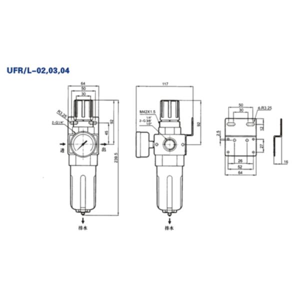 Precisión de la combinación los 25μM del filtro de aire de los elementos del tipo dos del CHACÓ con la cubierta de nylon