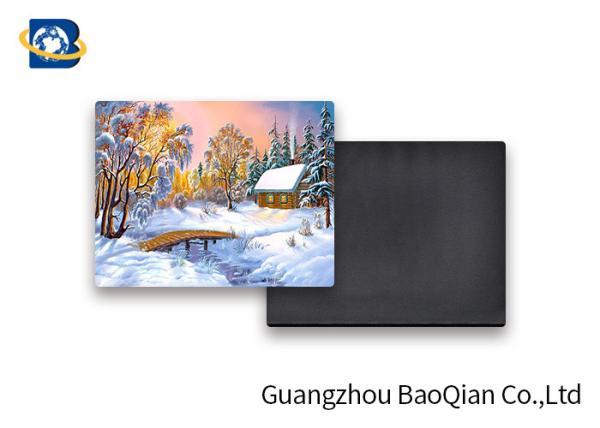 Customized Children Fridge Magnets , Promotional Gifts 3D Lenticular Photo Printing