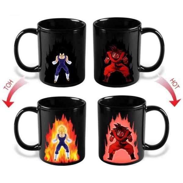 Promotional Products Color Changing Coffee Mug Dragon Ball Magical Mug