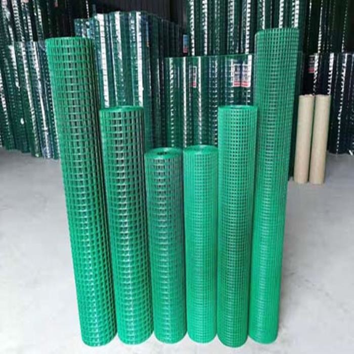 Custom 1×2m PVC Coated Welded Wire Mesh Panel with 12.5×12.5mm Small Hole for