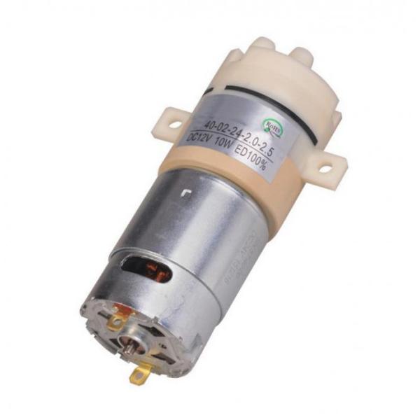 Sovoflo food grade quiet dc pump 12V 24V 36V water pump long life diaphragm pump for hot water 60℃ diaphragm pump