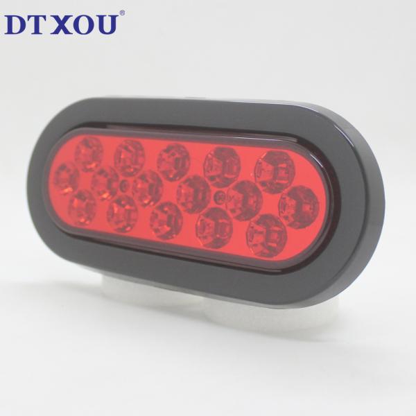 Truck Trailer 6 Inch Oval White Red Yellow Cargo Light for 12V Truck External Lights