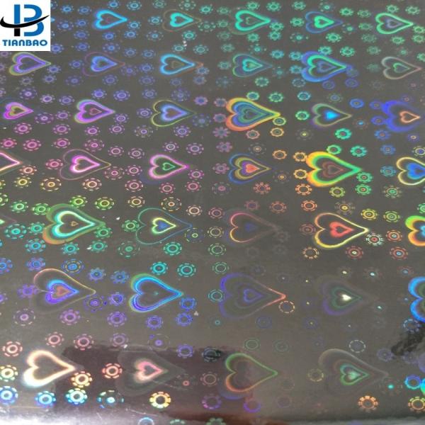 Industrial Holographic Metallized Plastic Film Lamination Film with Customized Designs