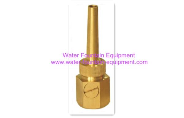 Brass Dancing Adjustable Pond Fountain Heads With Or Without Valve