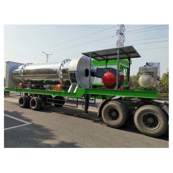 мобильная горячая сила завода 270кв смешивания 80ТПХ с фильтром дома сумки для строительства дорог