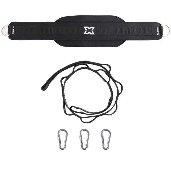 Upgraded Weightlifting Dipping Belt With Steel Chain Nylon Weight Lifting Gym Fitness Exercise Weighted Belt Pull up Deep Belt