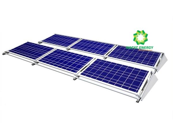 Simple Design Universal Clamps Flat Rooftop Solar Systems Penetration Free