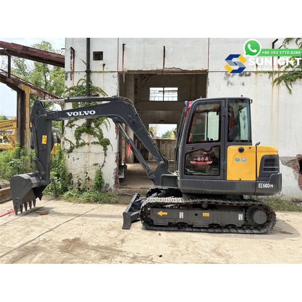 Yishun Small Digger 6Ton EC60 Second Hand VOLVO Mini Original Excavator For Mining