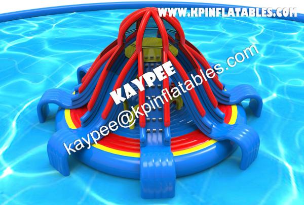 Inflatable octopus multiple Water slide for Aqua Park