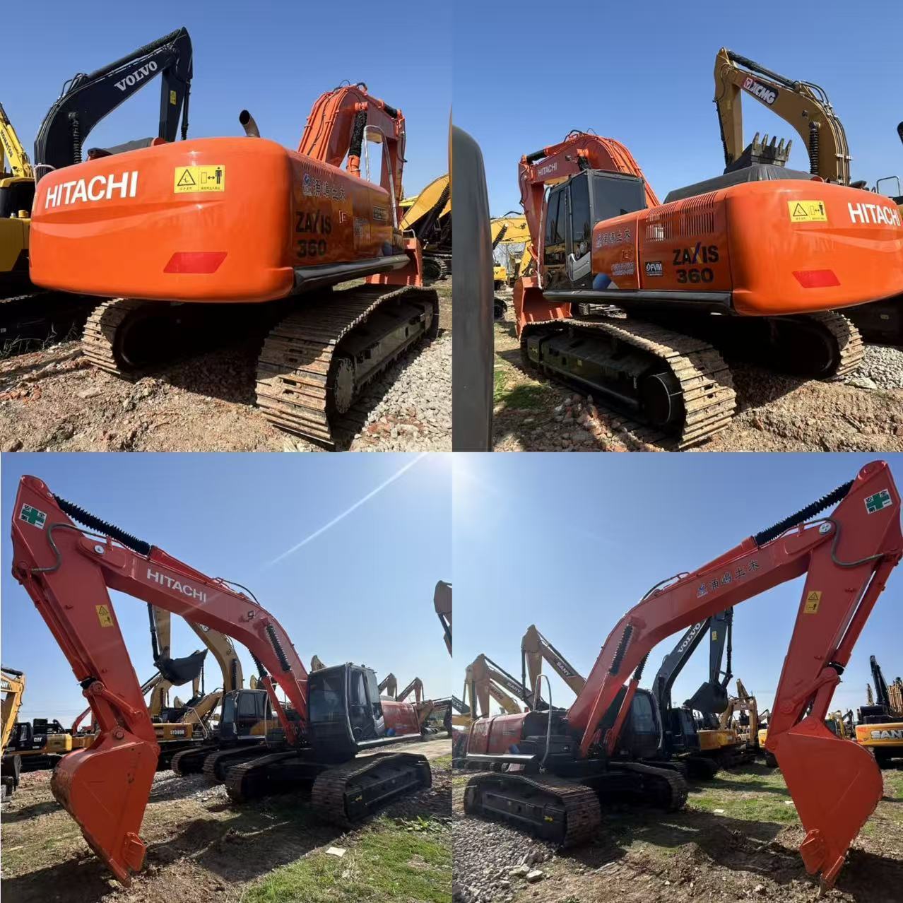 36 Ton Hitachi ZX360 Used Excavator Original Japan ZAXIS360 Heavy Crawler Hydraulic Construction Machinery Used Excavator