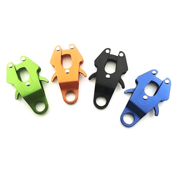 Frog Clip Dog Leash Clasp 360 Degree Swivel Clip Heavy Duty Quick Release and Locking Dog Leash Buckle Hook for Pet Collar