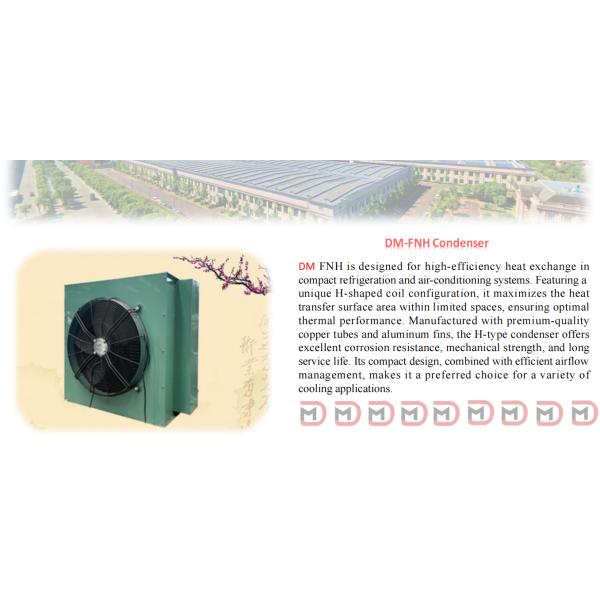 Refrigeration Air Conditioner Condenser Corrosion Resistance Blast Freezer Condenser