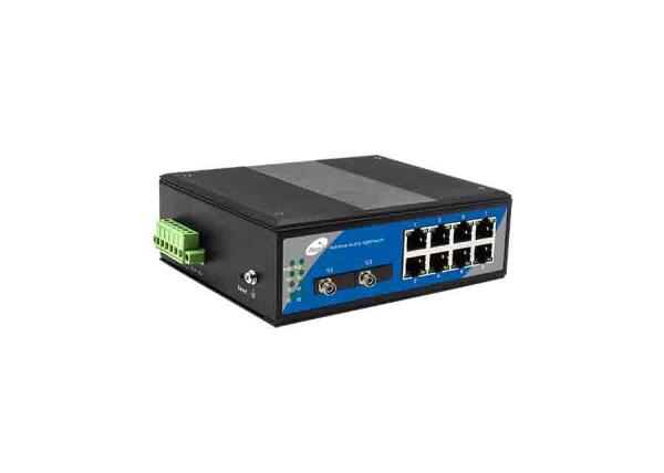 Dos 2 gigabits portos óticos dos ethernet 10/100Mbps de conexão em cascata industriais do interruptor 8 da fibra dos ethernet e