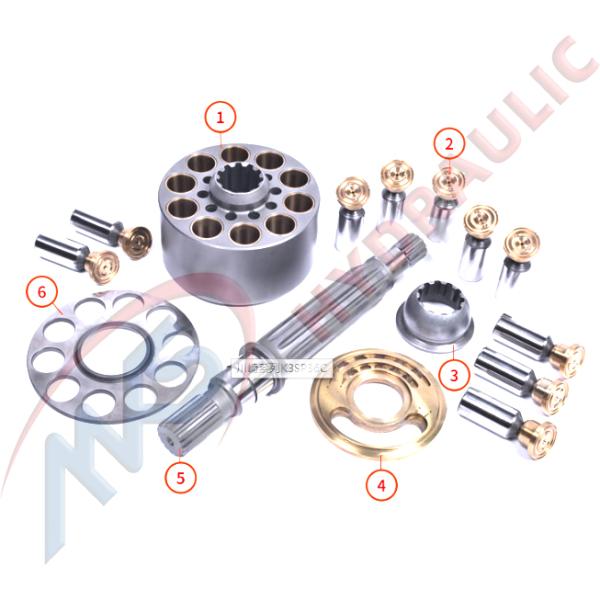 Kawasaki series Hydraulic pump Accessories_piston Variable pumps Parts